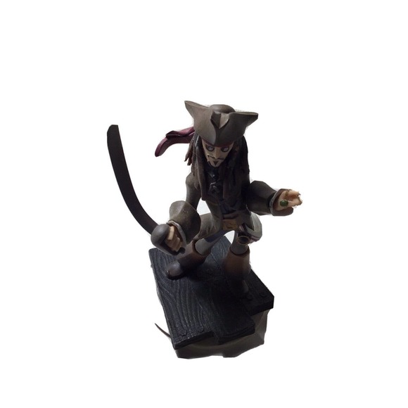 Disney Infinity Pirates of the Caribbean Jack Sparrow Figurine - Picture 1 of 11